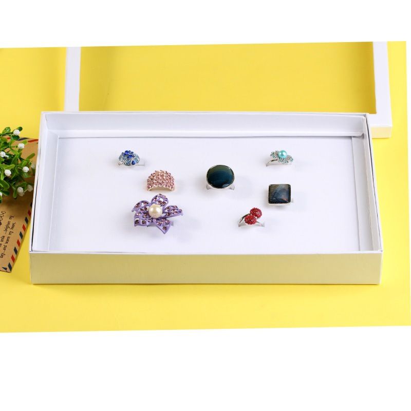 Shop Display Box 100 Hole Ring Display Box Transparent World Cover Dust Box Wholesale Nihaojewelry