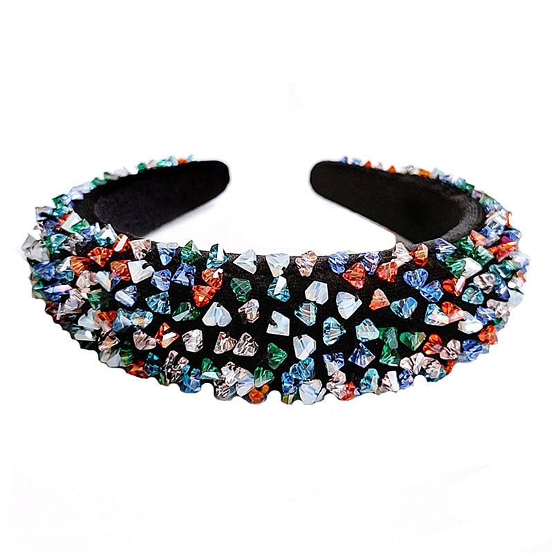 New Retro Alloy Diamond-studded Hairband Women's Fashion Hair Accessories Wholesale Nihaojewelry