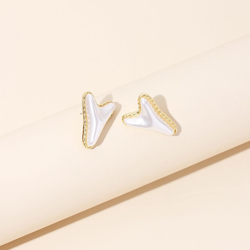 Original Simple Geometric Irregular Letter Y-shaped Earrings Retro Earrings Wholesale Nihaojewelry