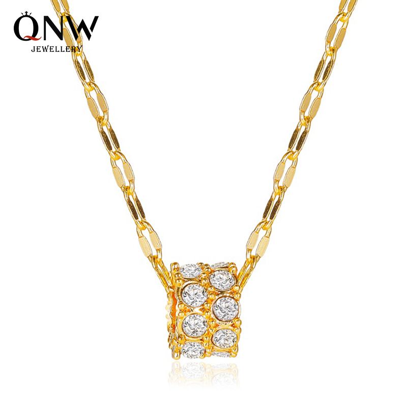 Korean Hot Sale Fashion Necklace Alloy Necklace Geometric Pendant Clavicle Chain Hot Accessories Wholesale Nihaojewelry