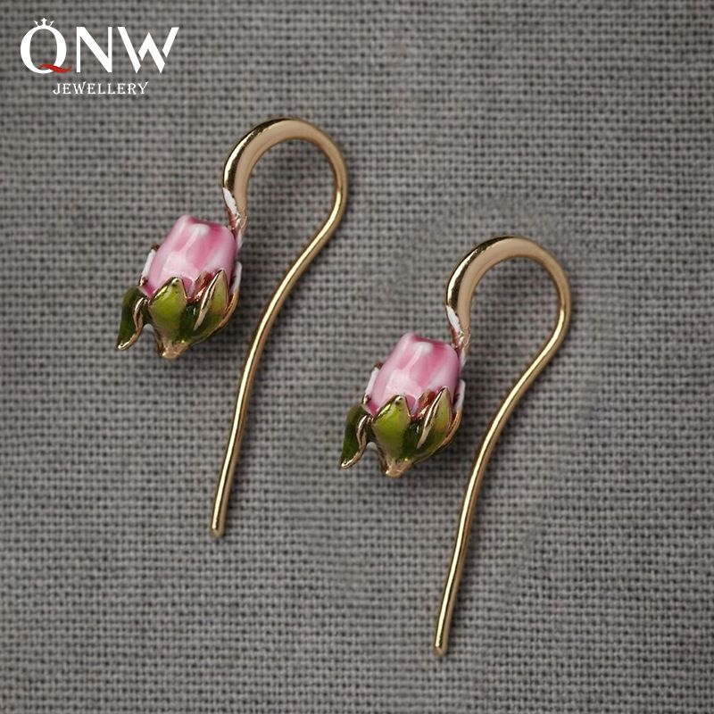 Spring And Summer New Earrings Retro Tulip Earrings Vitality Girl Flower Earrings Wholesale Nihaojewelry