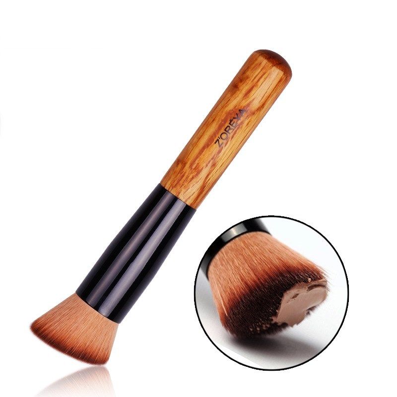 Fashion Hot Sale Makeup Brushes Stock Nylon Hair Foundation Brush Makeup Tools Ash Makeup Brush Nihaojewelry