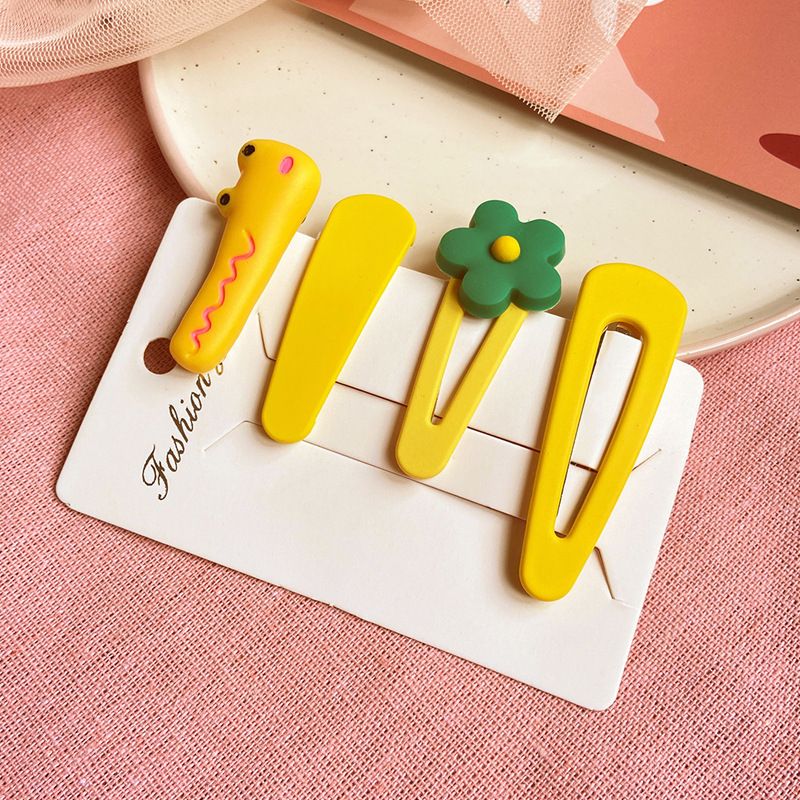 Hairpin New Small Daisy Flowers Hair Accessories Fairy Super Fairy Side Clip Girl Wholesale Nihaojewelry