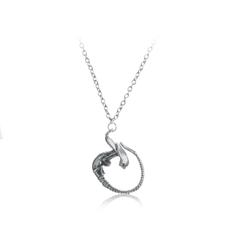 Monster Pendant Necklace Movies Periphery Heterosexual Retro Dragon Necklace Wholesale Nihaojewelry