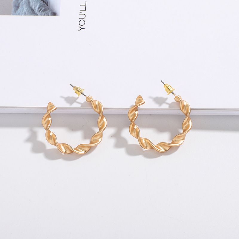 Circle  Retro Korean New Trendy  Earrings Wholesale Nihaojewelry