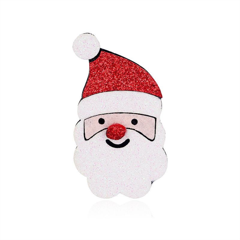 Christmas Ornaments Cute Cartoon Brooch Santa Felt Corsage Wholesale Nihaojewelry