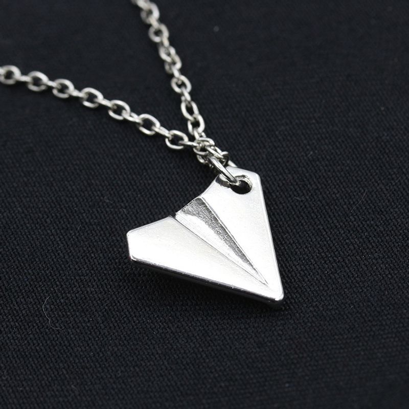 Fashion Band One Direction Paper Airplane Alloy Necklace Wholesale