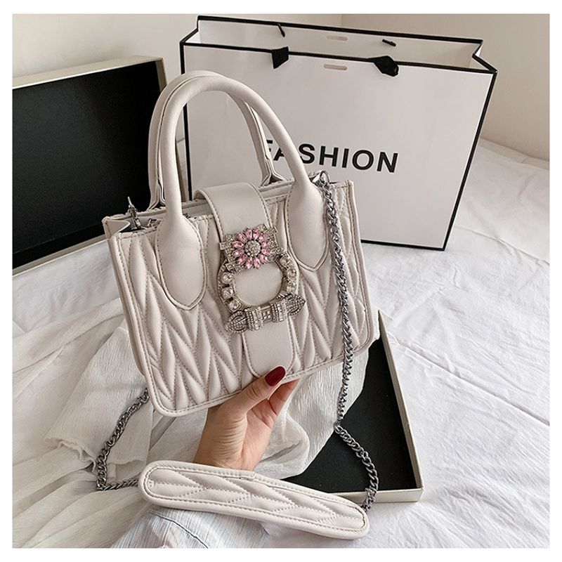 New Trendy Korean Fashion Large-capacity Messenger Small Square All-match Ladies Single Shoulder Bags