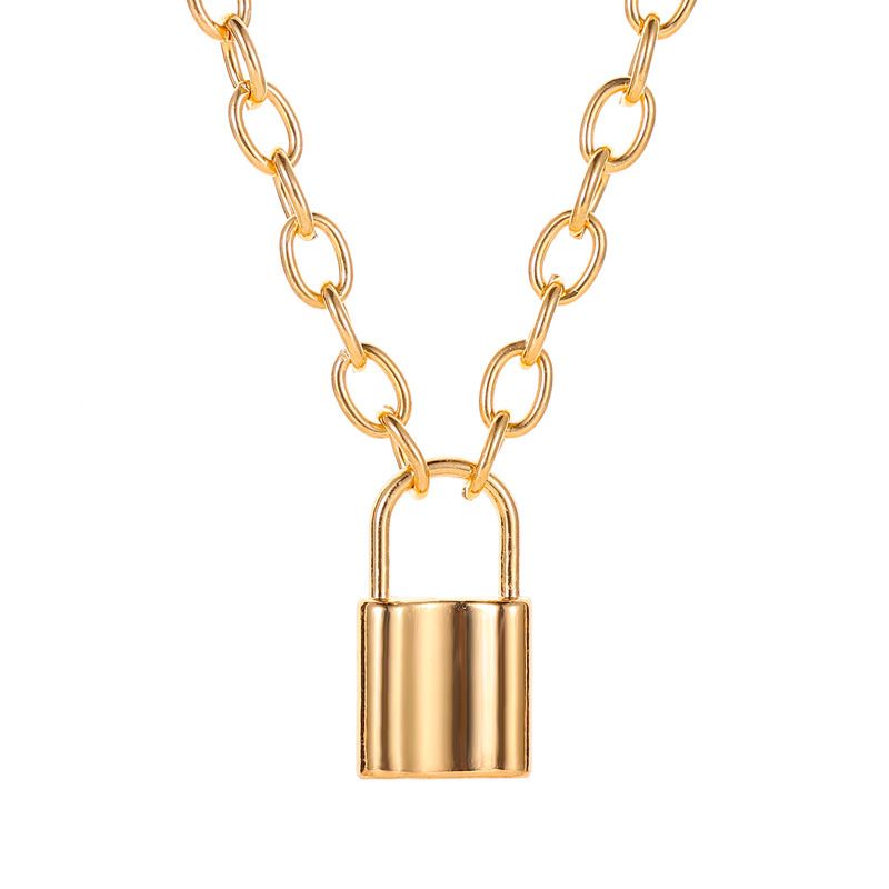 Neue Einfache Retro Metall Kurze Schlüsselförmige Legierung Anhänger Wilde Schlüsselbein Kette Halskette Für Frauen
