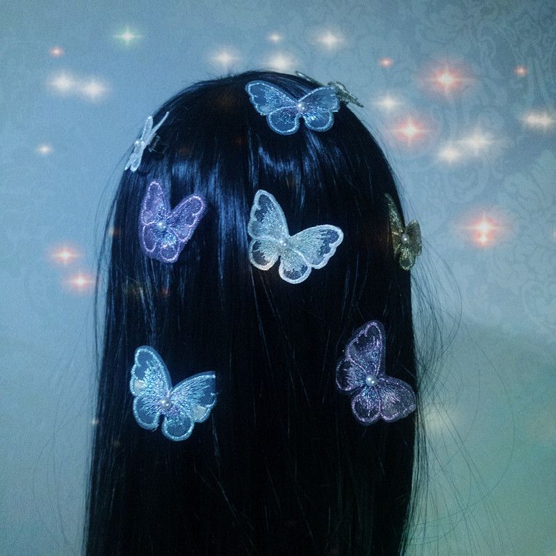 Antiquity Side Clip Style Cute Headdress Word Clip Butterfly Clip Hairpin Wholesale