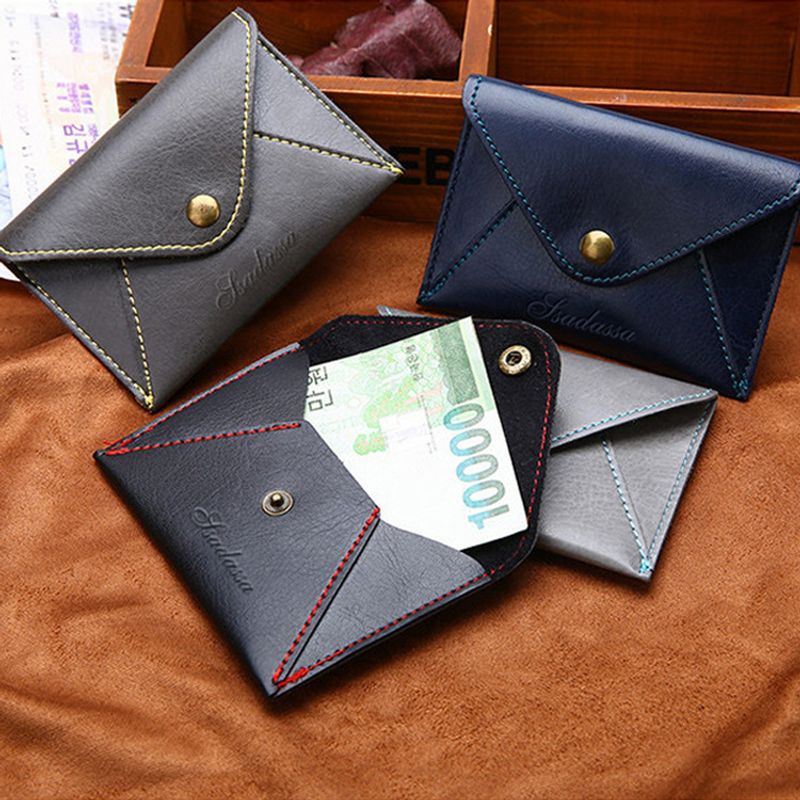 النسخة الكورية من حقيبة ببطاقة بيك أب Pu ، محفظة نحيفة للغاية ، حقيبة بطاقة عمل شخصية ، نموذج إبداعي ييوو