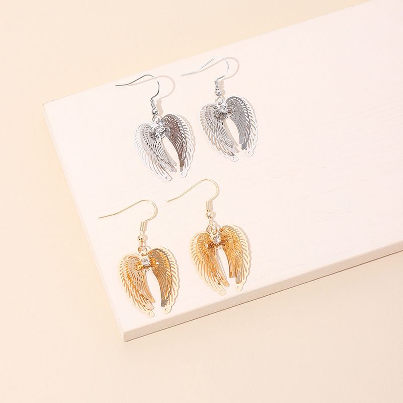 Boucles D&#39;oreilles Ailes D&#39;ange Vintage Mode En Gros Nihaojewerly