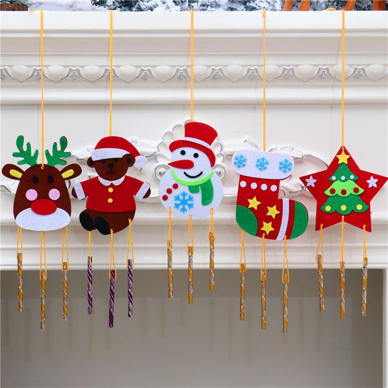 Christmas Diy Handmade Wind Chimes Pendant