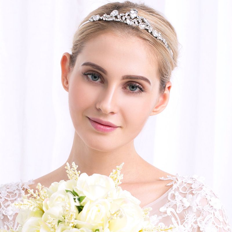 Fashion Pearl Rhinestone  Wedding Headband Wholesale