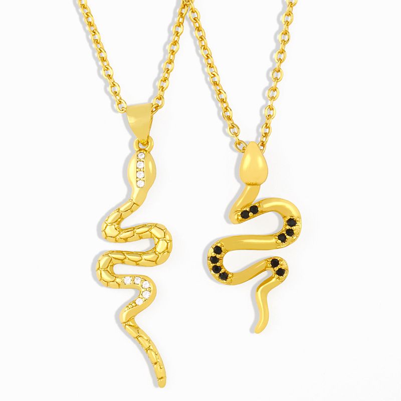 Fashion Creative Snake Clavicle Chain Necklace Wholesale