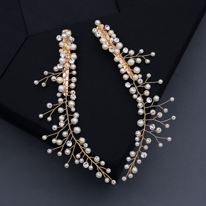 Hot Selling Fashion Creative Pearl Bride Wedding Headdress Wholesale