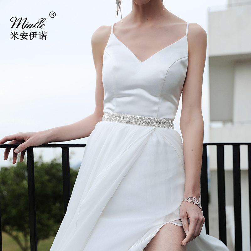 Hot Sale New Handmade Diamond Girdle Wedding Dress Bridal Belt