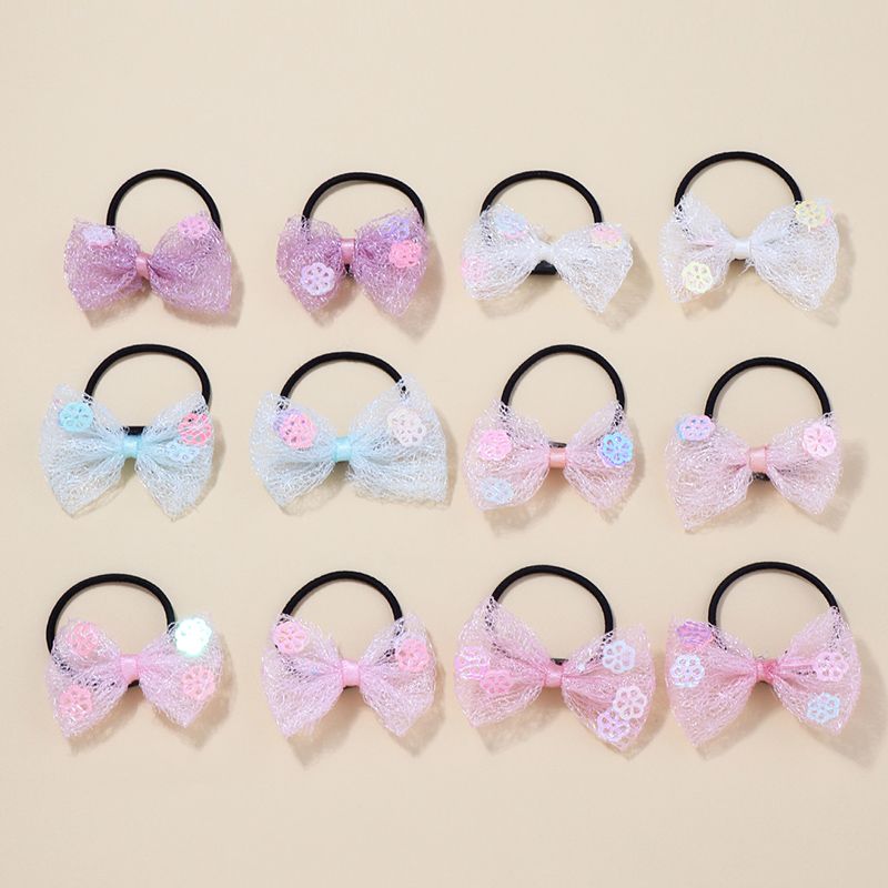 Color Butterfly Hair Rope Set