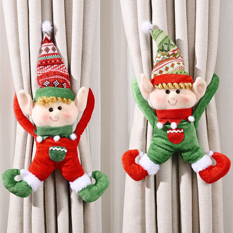 Christmas Decoration Creative Door Hanging Red Doorknob Pendant