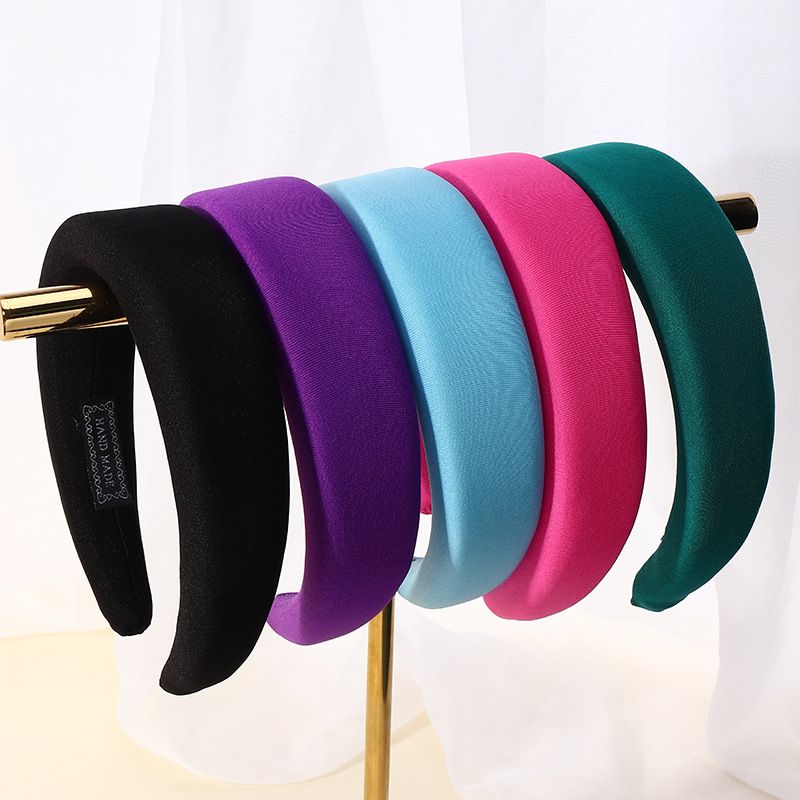 Candy Color Milk Silk Headband Rainbow Color Hyuna Style Comfortable Texture Headband