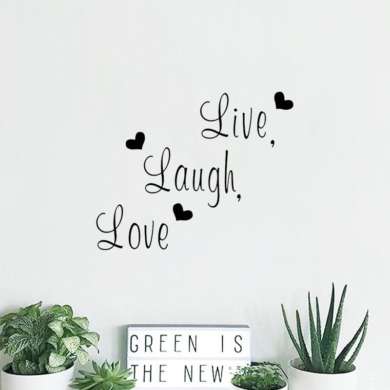 Hot-saling Love English Letter Proverbs Wall Stickers Wholesale
