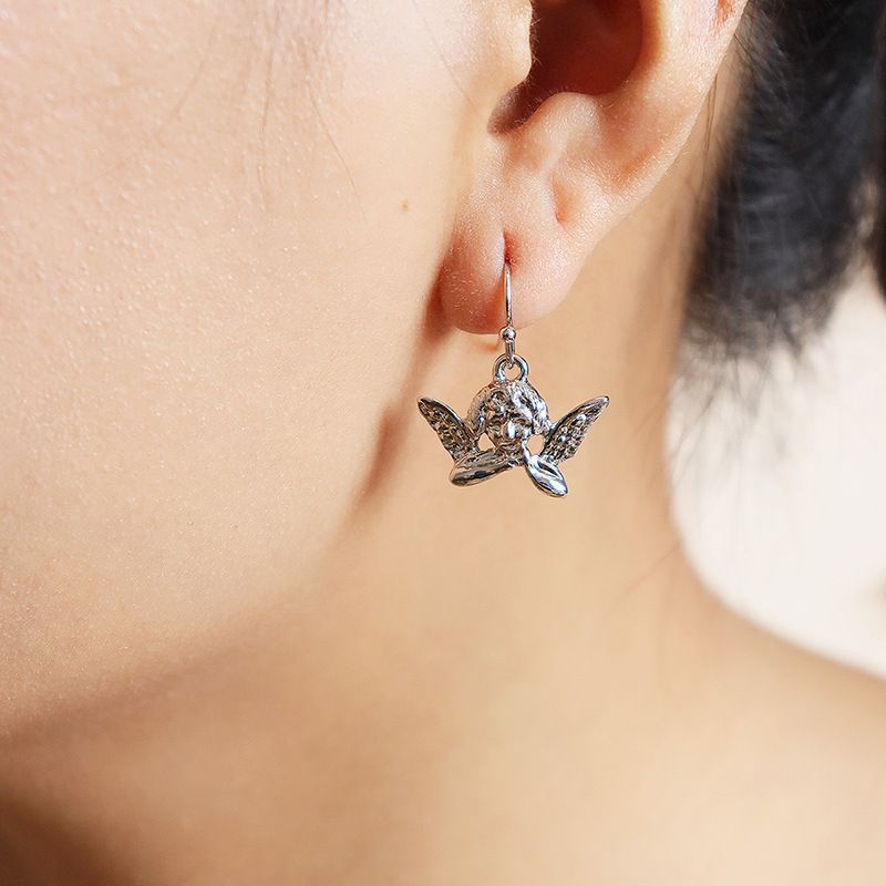 Beliebte Neue Süße Kleine Engel Ohrringe Heiß Verkaufen Großhandel