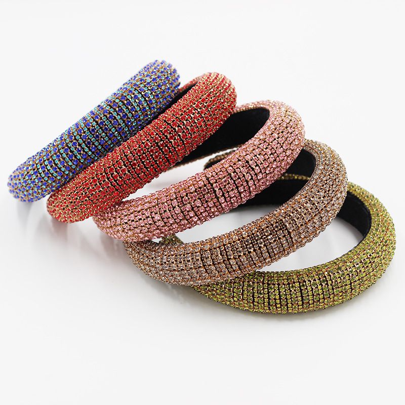 Fashion  Color Rhinestone Ladies'  Hair Band