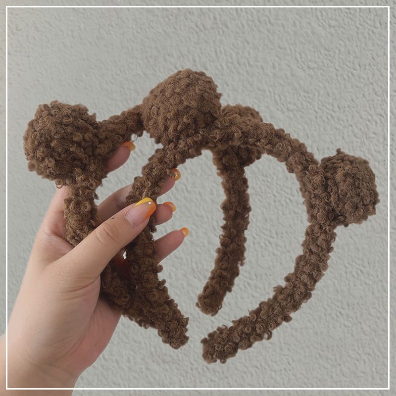 Korean Cute Wash Hairpin Bear Ears Headdress Wholesale