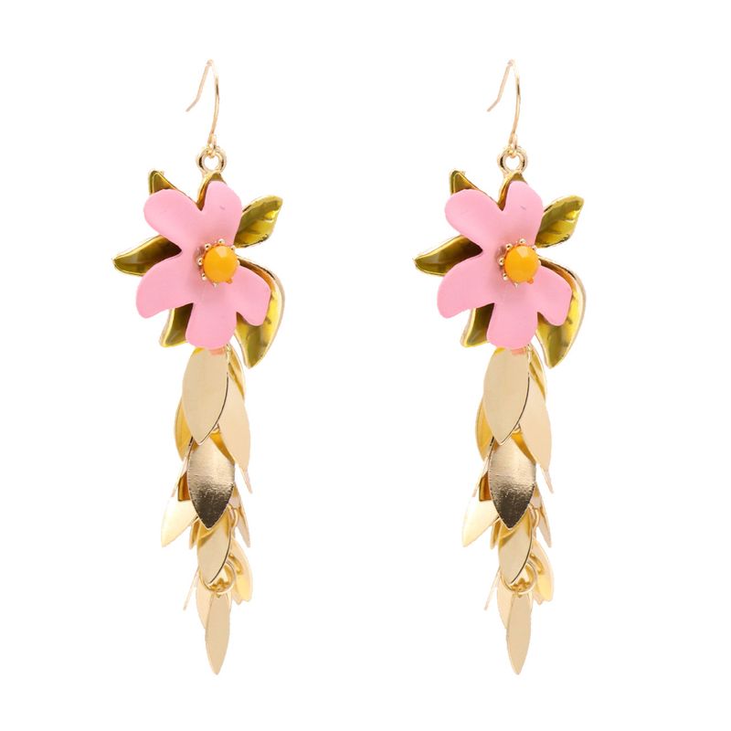 Fashion Flower Wild Trendy Diamond Flower Women's Earrings