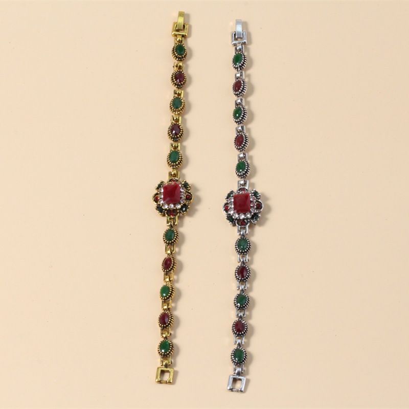Simple Retro Bohemian Ethnic Style Diamond Bracelet