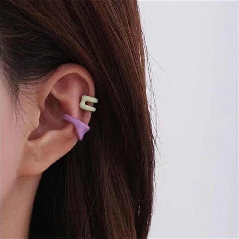 Pendientes Lindos De Aceite De Goteo De Moda Coreana