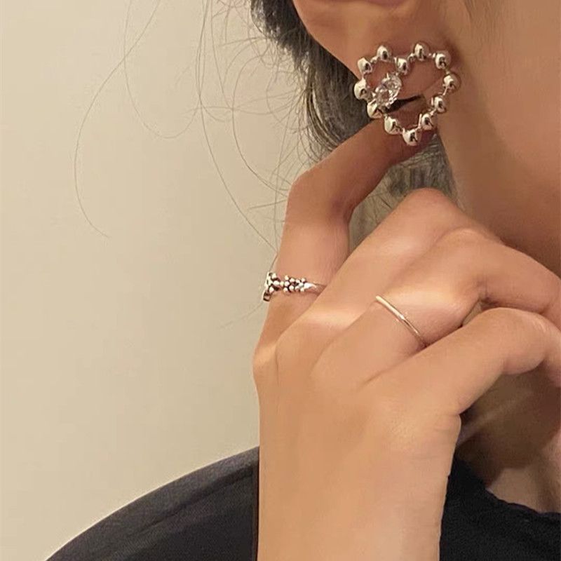 Korean Simple Love Earrings