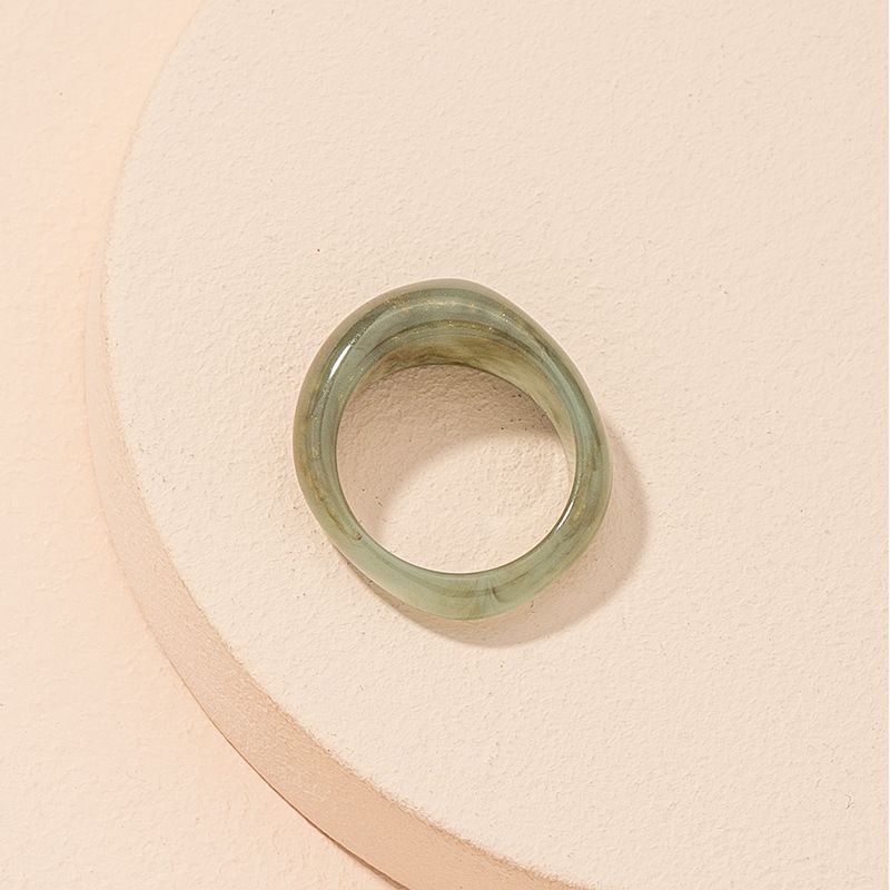 Fashion Acrylic Retro Ring