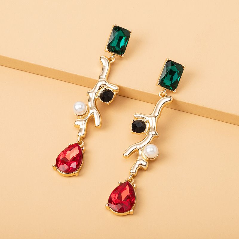 Fashion Crystal Pearl Earrings
