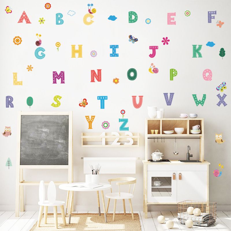 New Simple 26 English Letters Stickers