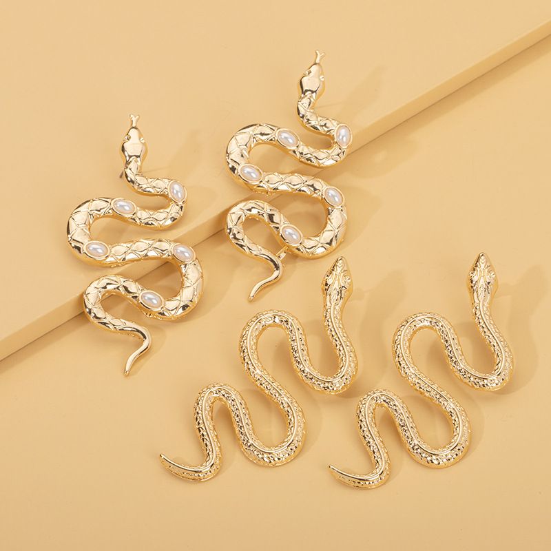 Snake Long Earrings Wholesale