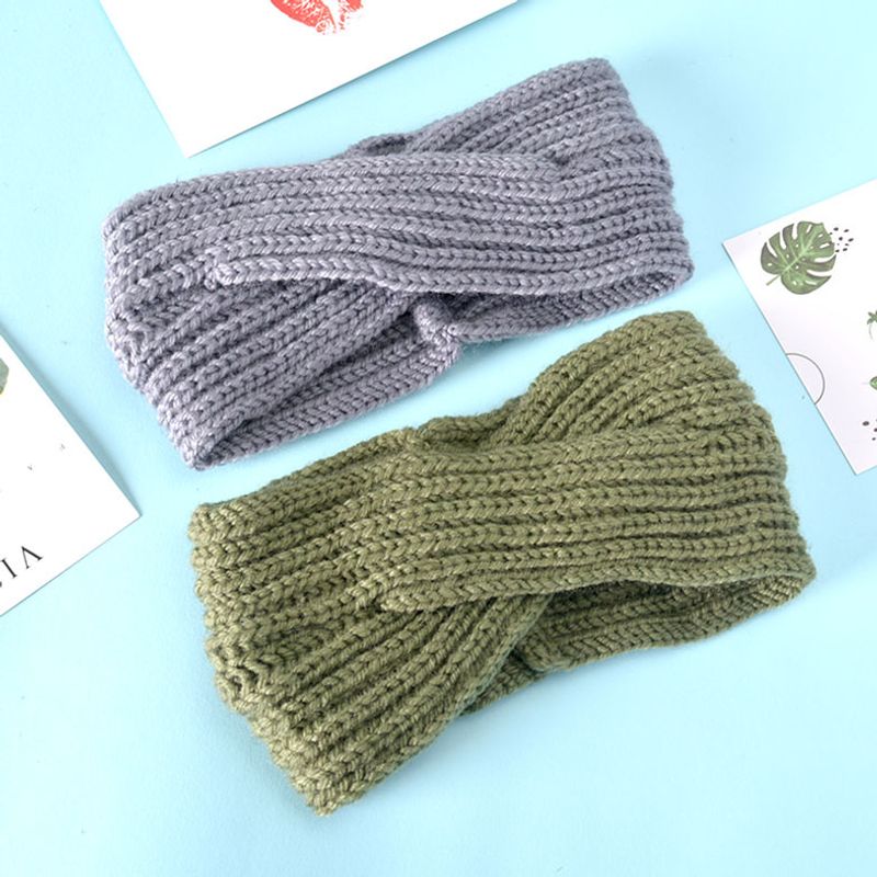 Simple Knitted Woolen Headband
