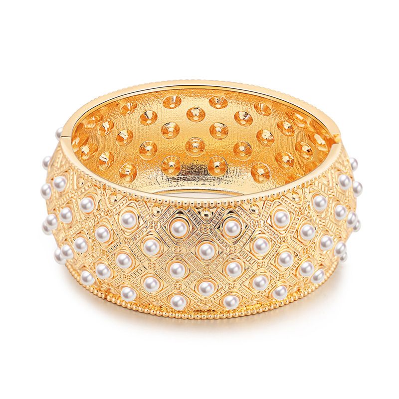 Bracelet De Perles Rétro Baroque À La Mode