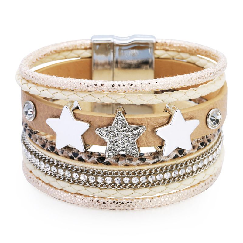 Fashion Bohemian Star Pattern Bracelet