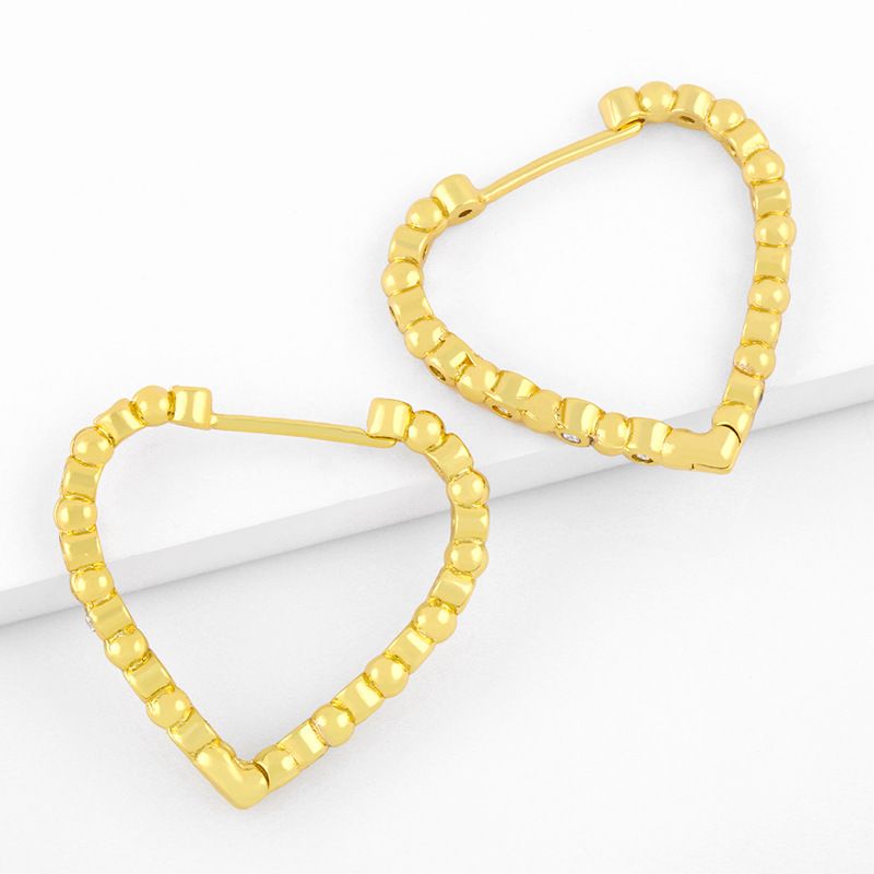 Simple Exaggerated Love Earring