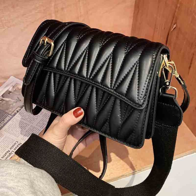 Bolso Cuadrado Pequeño De Moda De Un Solo Hombro De Estilo Coreano