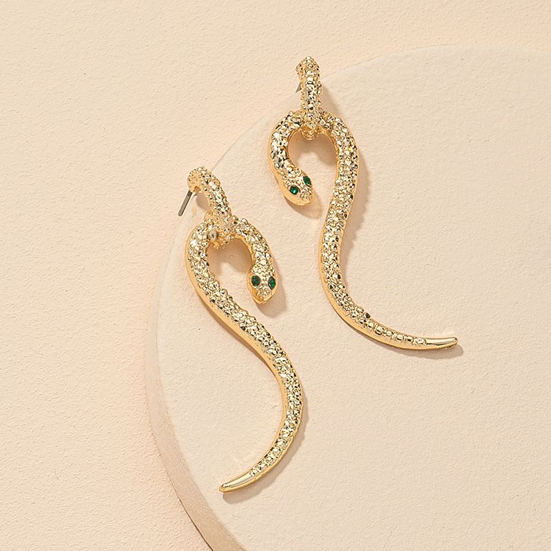 Fashion Snake-shaped Alloy Earrings