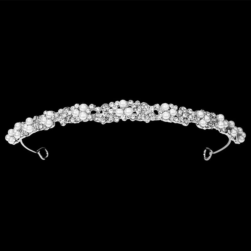 Retro Baroque Pearl Headband