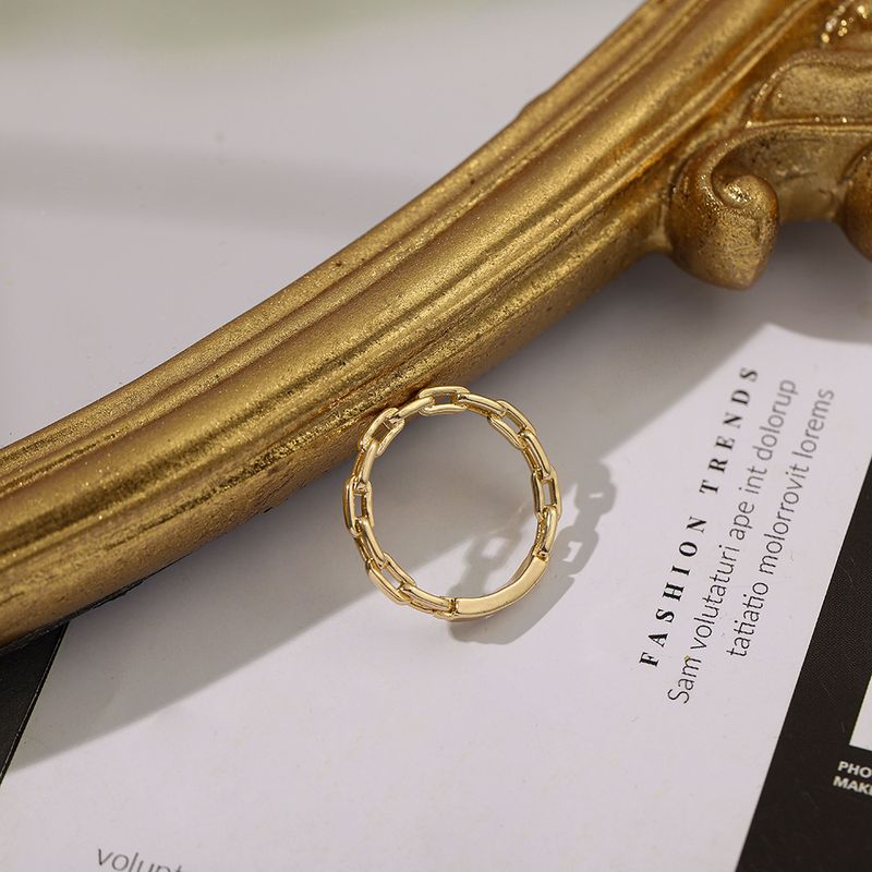 Fashion Golden Simple Ring