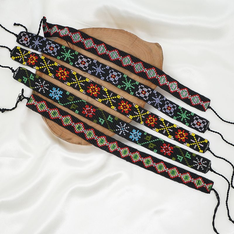 Böhmische Ethnische Muster Schlüsselbein Halskette
