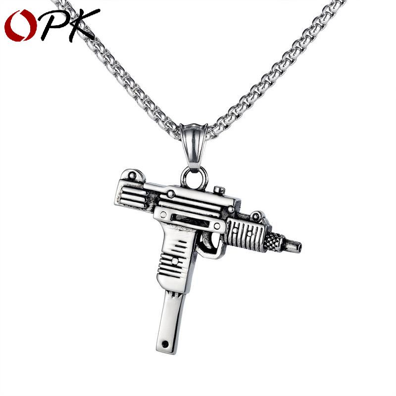 Simple Fashion Machine Gun Necklace