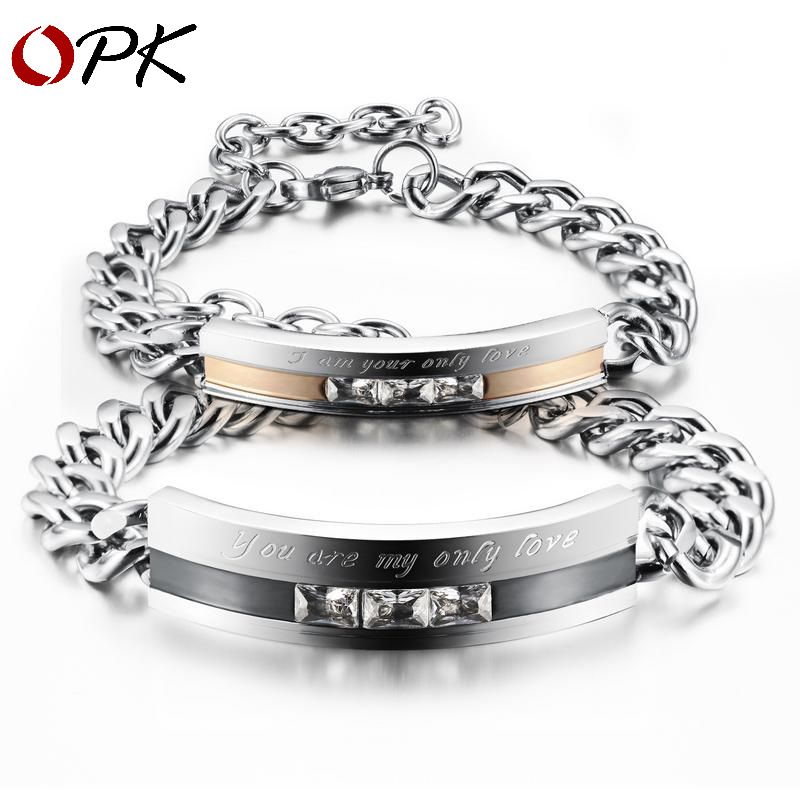 Fashion Romantic Love Beautiful Diamond Lover Bracelet