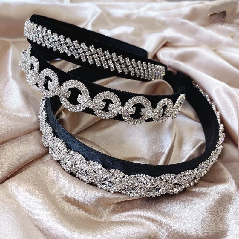 Alloy Fashion Retro Rhinestone Headband