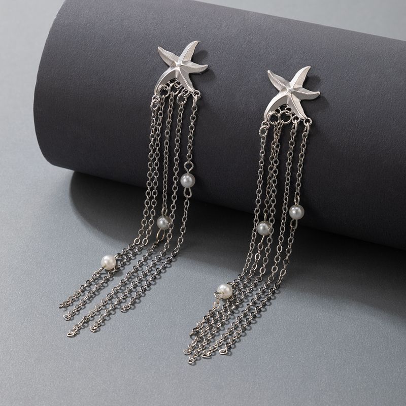 2021 New Fashion Jewelry Star Pearl Earrings