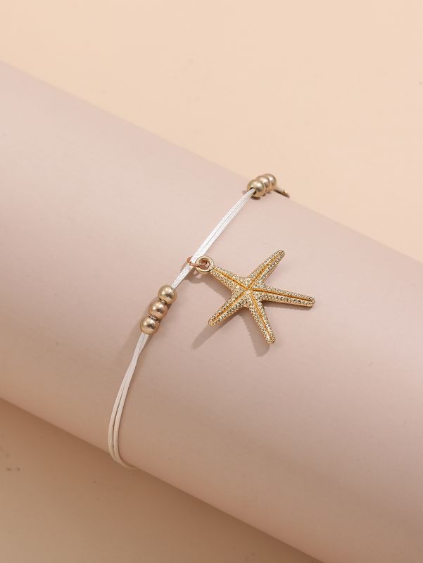 European And American New Personality Alloy Starfish Bracelet Ladies Bracelet Jewelry